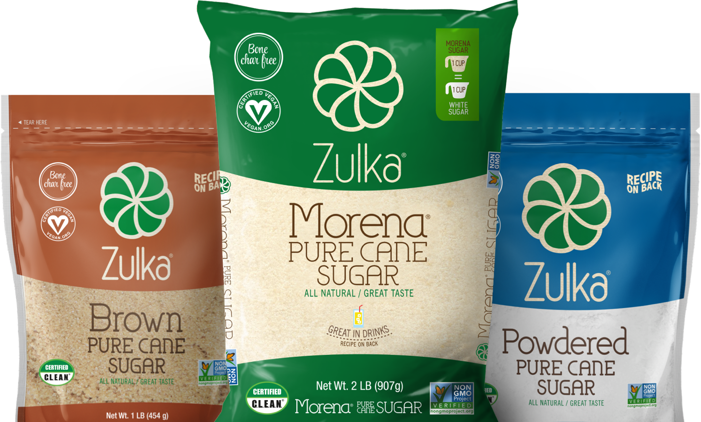 Bolsas de azúcar Zulka